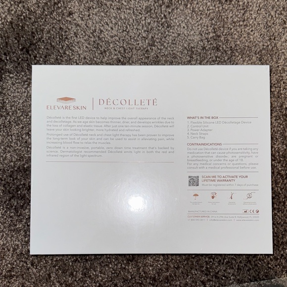 Décollété Neck & Chest Mask - White - Picture 3 of 10